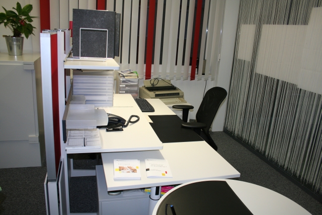 Arbeitsplatz von Frau Stahl Arbeitsplatz von Frau Stahl