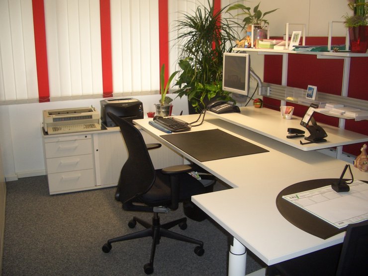 Arbeitsplatz von Frau Reneaux Arbeitsplatz von Frau Reneaux