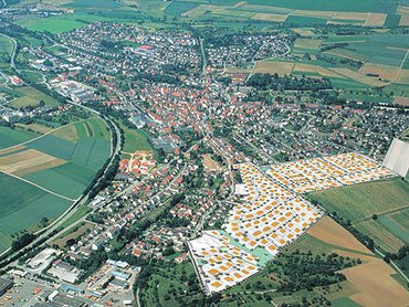 Luftaufnahme Neubaugebiet