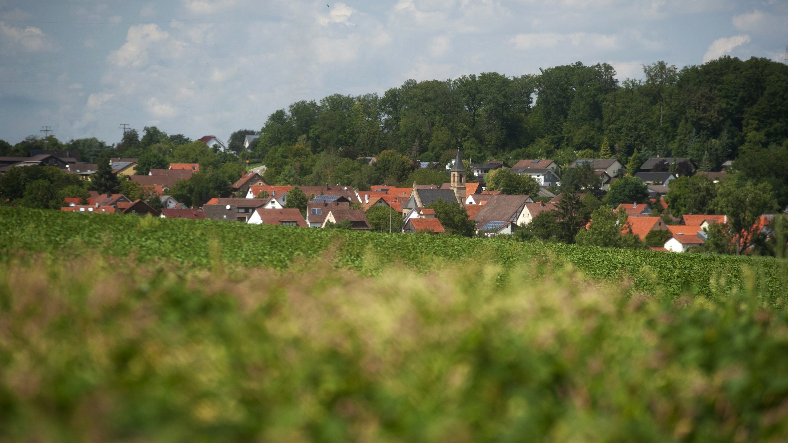 Blick nach Kleinvillars